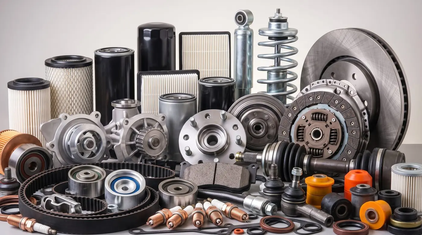 Automobile Parts supplied by Mustafa Traders, Dubai