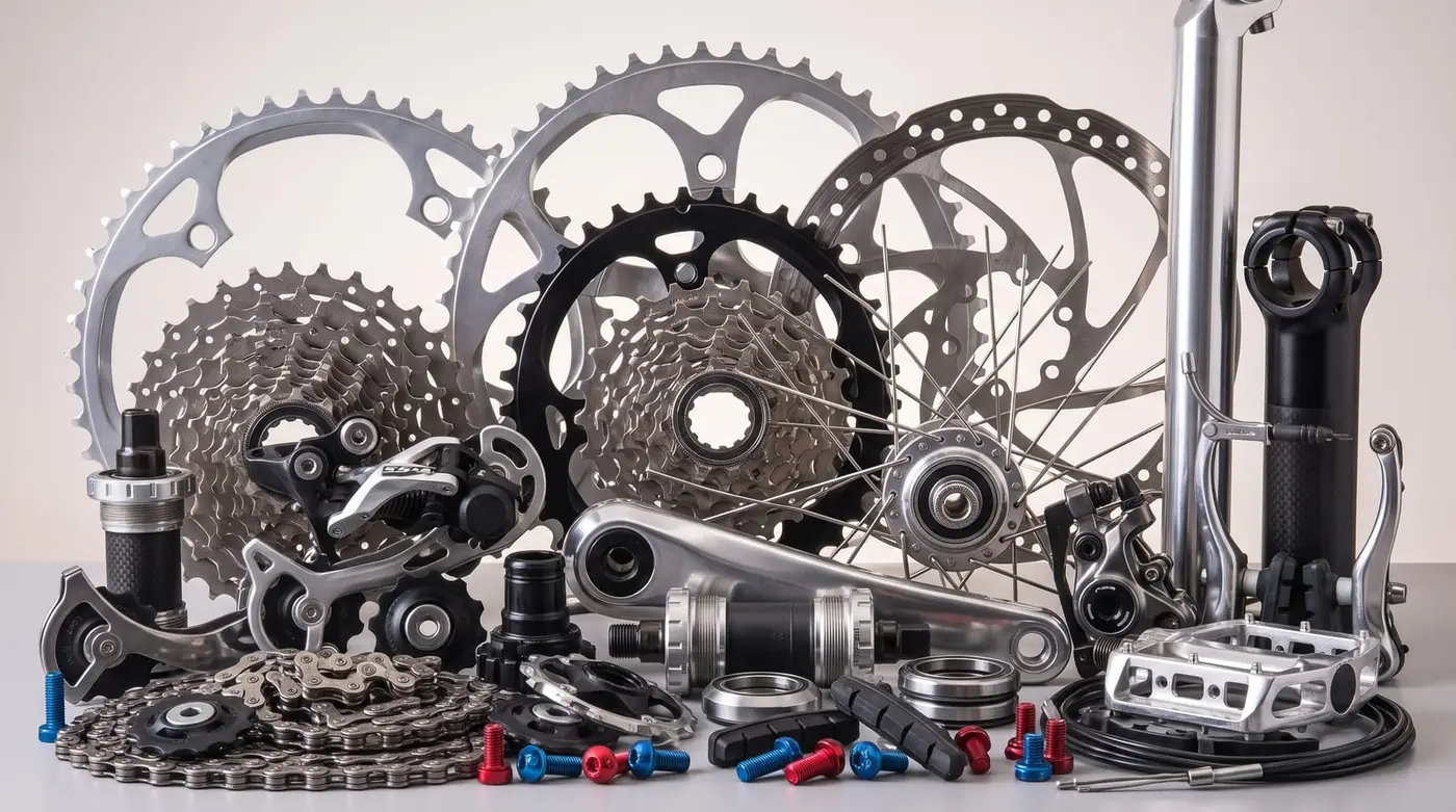 Bicycle Parts supplied by Mustafa Traders, Dubai