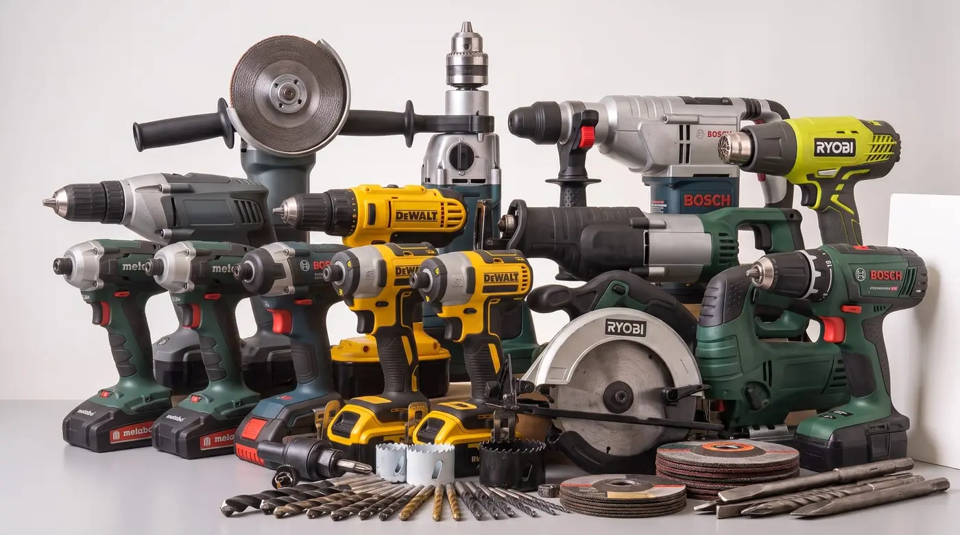 Power Tools supplied by Mustafa Traders, Dubai