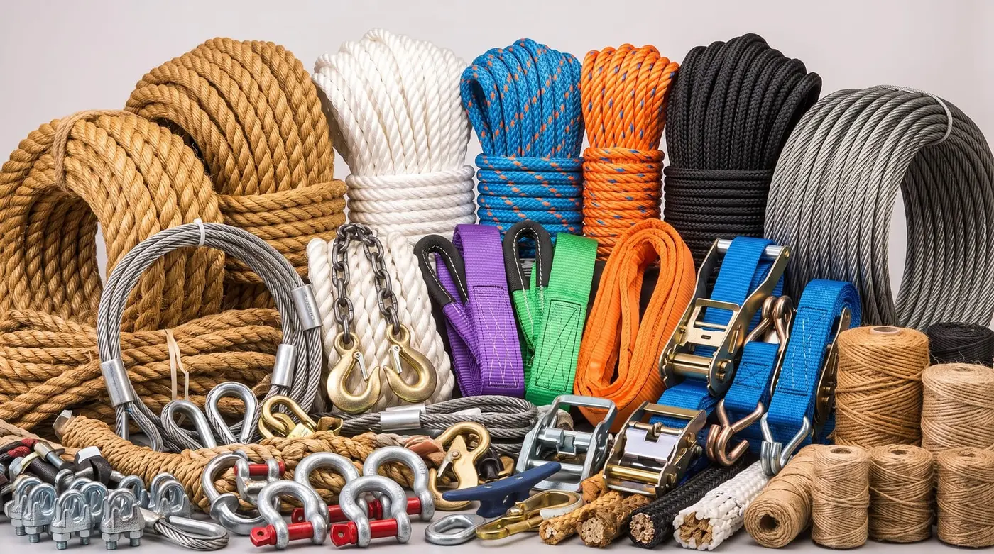 Slings, Ropes & Lashing supplied by Mustafa Traders, Dubai