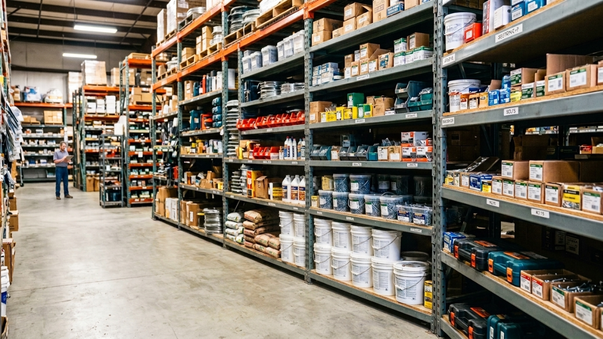 Mustafa Traders warehouse